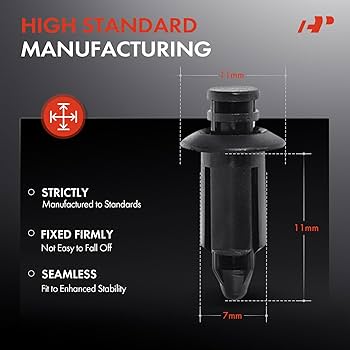 Amazon.com: A-Premium 20 PCS Plastic Wheel Opening Molding Rivet